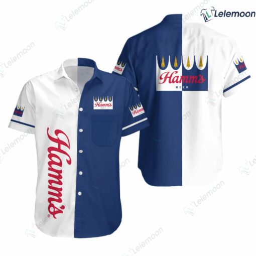 Hamm's Hawaiian Aloha Shirt