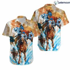 Horse Racing Kentucky Derby Hawaiian Shirt