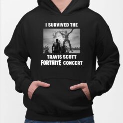 I Survived The Travis Scott Fortnite Concert Shirt, Hoodie, Sweatshirt, Women Tee