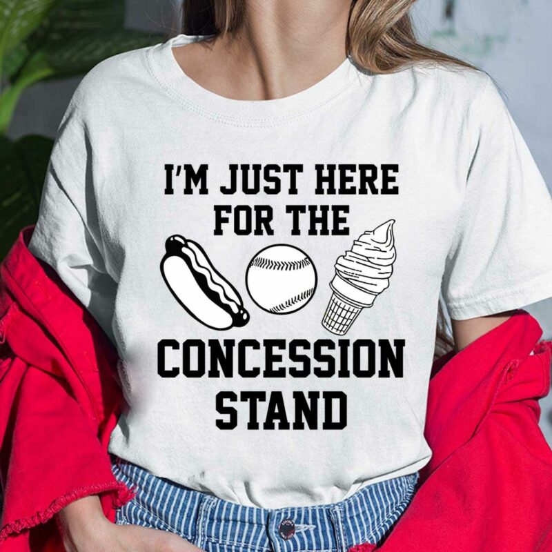 I’m Just Here For The Concession Stand Shirt, Hoodie, Sweatshirt, Women Tee
