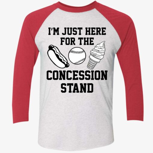 I’m Just Here For The Concession Stand Shirt, Hoodie, Sweatshirt, Women Tee $19.95