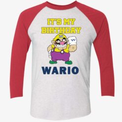 It's My Birthday Wario Shirt, Hoodie, Sweatshirt, Women Tee $19.95