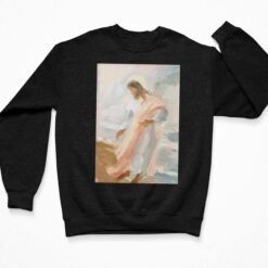 Jesus Paint Art Shirt, Hoodie, Sweatshirt, Women Tee $19.95 Jesus Paint Art Shirt 3 Black