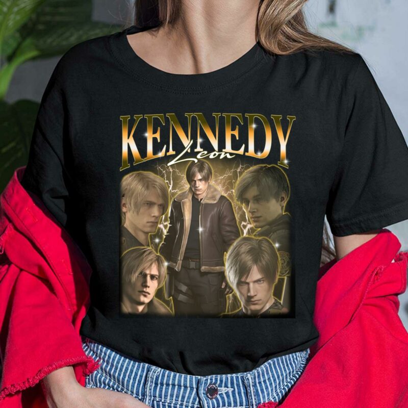 Kennedy Leon Resident Evil Vintage Shirt, Hoodie, Sweatshirt, Women Tee $19.95