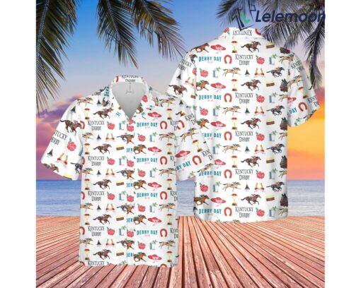 Kentucky Derby Hawaiian Shirt $34.95