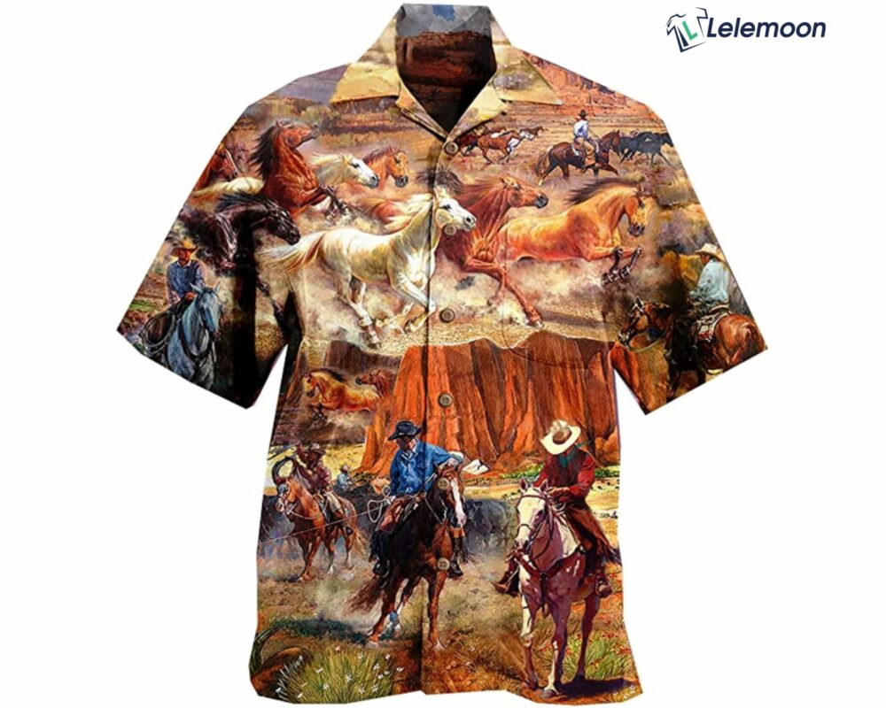 Kentucky Derby Horse Racing 3D Hawaiian Shirt - Lelemoon
