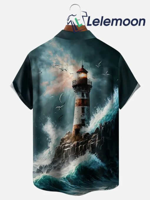 Lighthouse Hawaiian Shirt