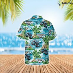 Megalodon Monster Truck Summer Hawaiian Shirt $34.95