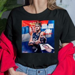 Nikola Jokic Back To Back MVP Shirt, Hoodie, Sweatshirt, Women Tee