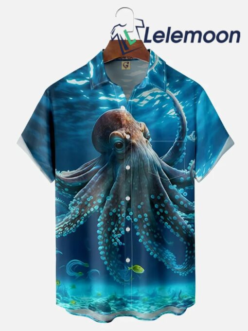 Octopus Hawaiian Shirt