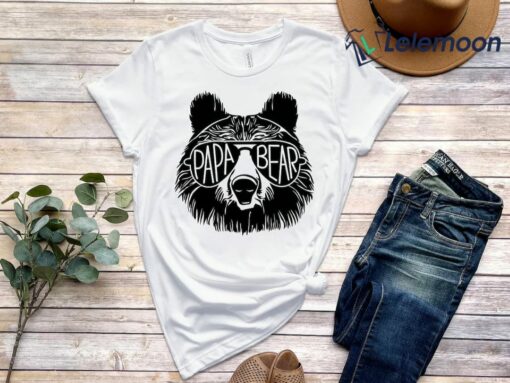 Papa Bear Sunglass Shirt