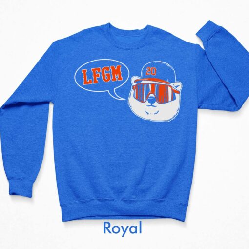 Pete Alonso Lfgm Polar Bear Shirt, Hoodie, Sweatshirt, Women Tee $19.95