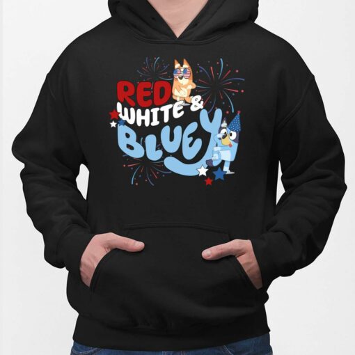 Red White And Bluey Family shirt, Hoodie, Sweatshirt, Women Tee