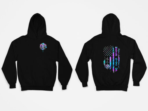 Rose Never Give Up Shirt, Hoodie, Sweatshirt, Women Tee