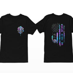 Rose Never Give Up Shirt, Hoodie, Sweatshirt, Women Tee