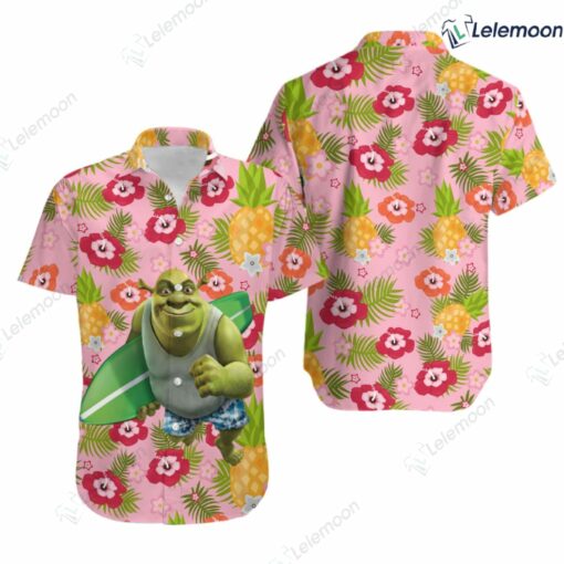 Shrek Hawaiian Aloha Hawaiian Shirt