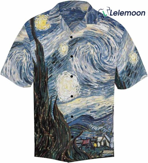 Starry Night Art Hawaiian Shirt