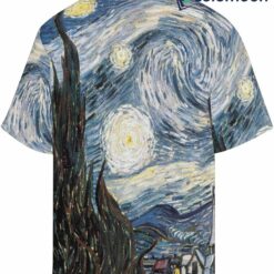 Starry Night Art Hawaiian Shirt $34.95 Starry Night Art Hawaiian Shirt 2