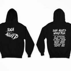 Suga Agust D World Tour Shirt, Hoodie, Sweatshirt, Women Tee $19.95