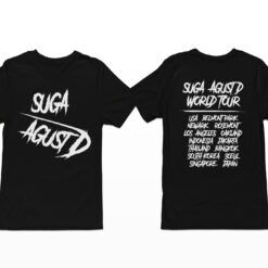 Suga Agust D World Tour Shirt, Hoodie, Sweatshirt, Women Tee