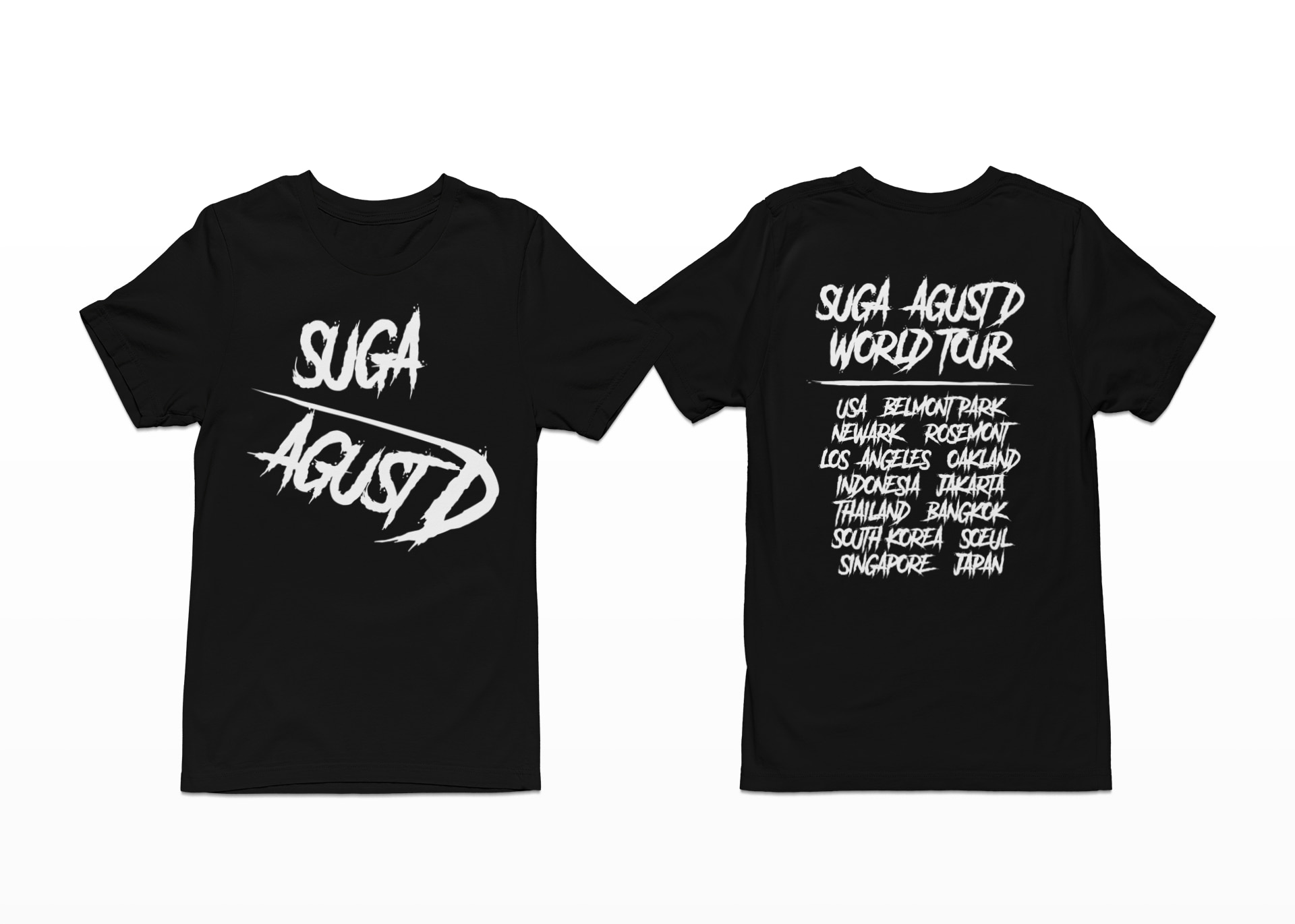 BTS SUGA AgustD TOUR Jakarta 公式Tシャツ