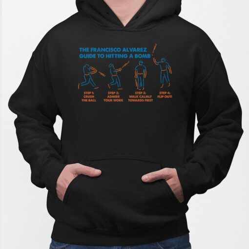 The Francisco Alvarez Guide To Hitting A Bomb Shirt, Hoodie, Sweatshirt, Women Tee