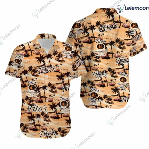 Tito Handmade Hawaiian Sea Island Pattern Shirt