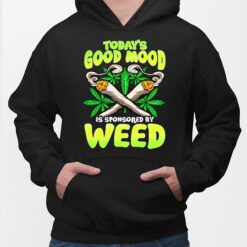 To Day Good Mood Is Sponsored By Weed Shirt, Hoodie, Sweatshirt, Women Tee