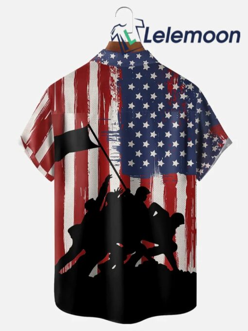 Veterans Memorial Day Hawaiian Shirt