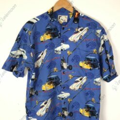 Vintage Hot Rod Cars Hawaiian Shirt