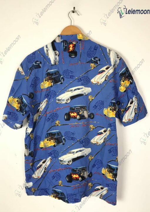 Vintage Hot Rod Cars Hawaiian Shirt $34.95