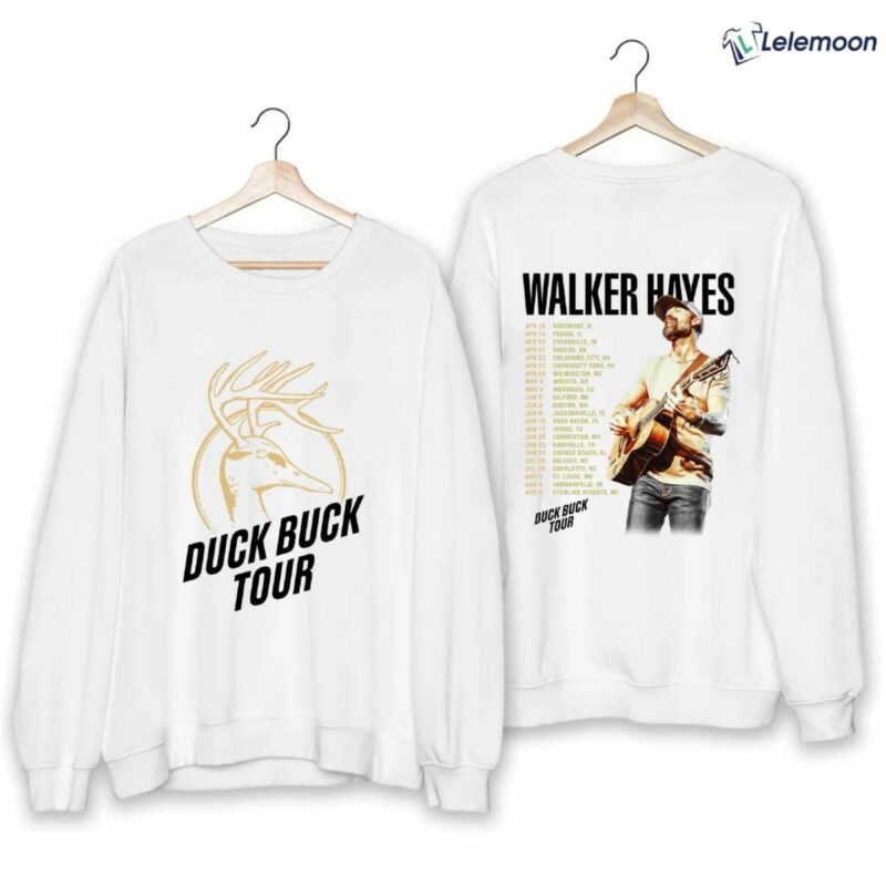 Walker Hayes Duck Buck Tour 2023 Shirt Walker Hayes Duck Buck Tour 2023 Shirt