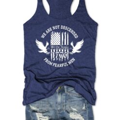 We Are Not Descended From Fearful Men Tank Top