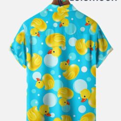 Yellow Ducks Hawaiian Shirt