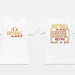 Softball Mom My Wallet Is Empty Shirt, Hoodie, Sweatshirt, Women Tee