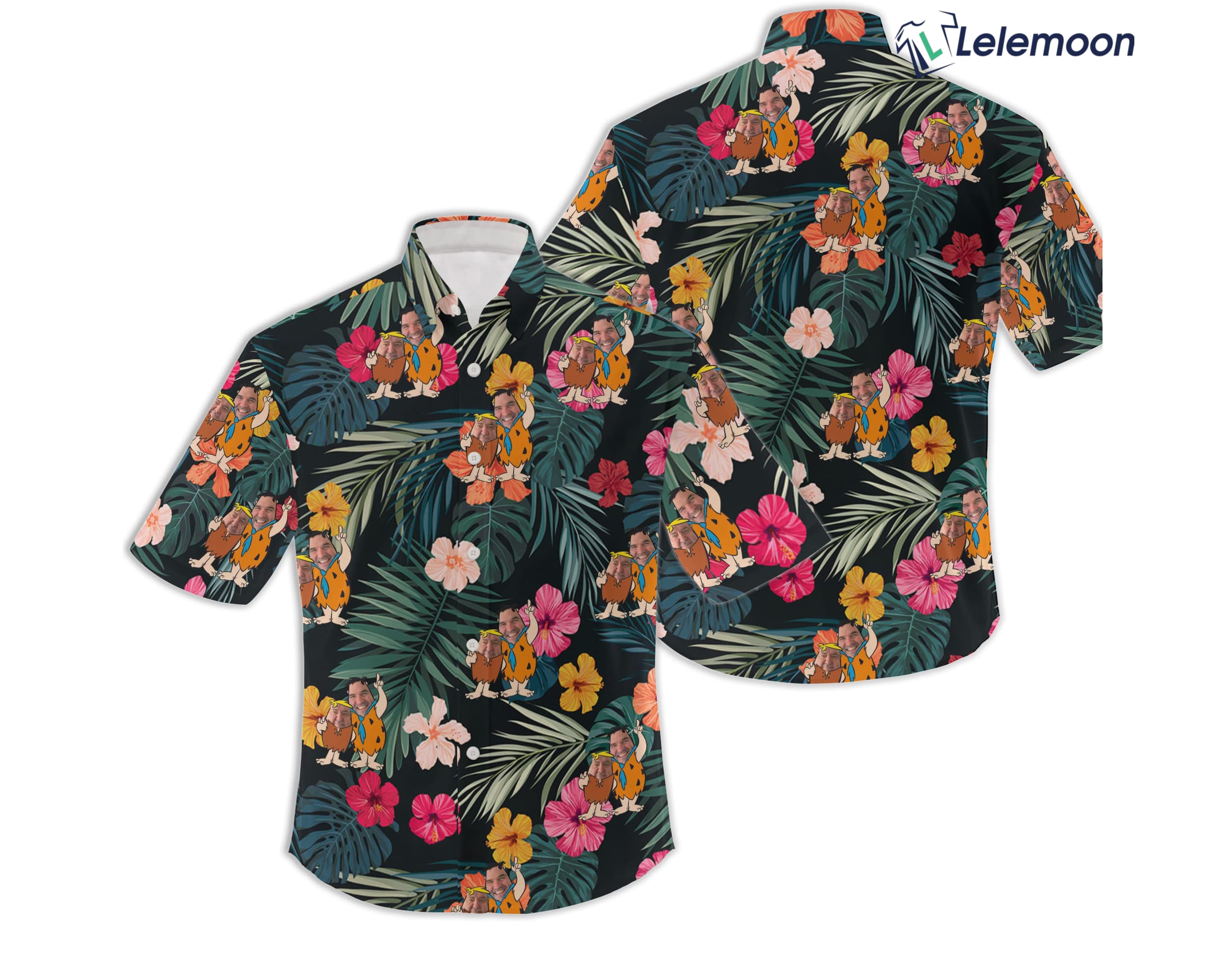Flintstones Hawaiian Shirt - Lelemoon