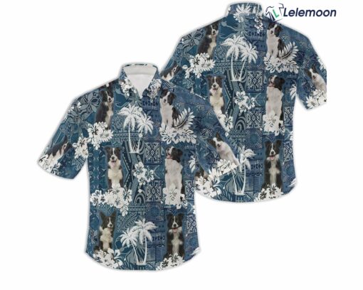 Border Collie Hawaiian Shirt $34.95