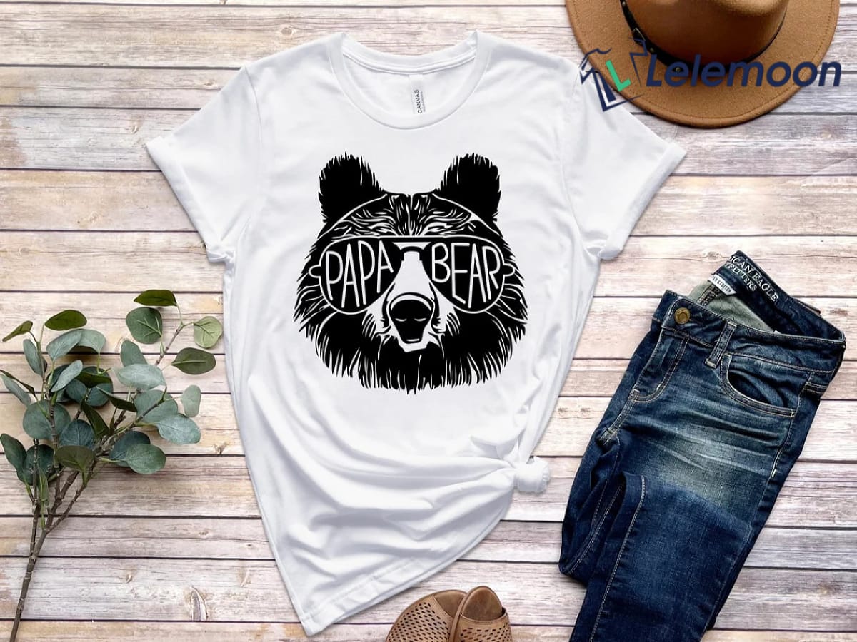 Papa Bear Sunglass Shirt Papa Bear Sunglass Shirt