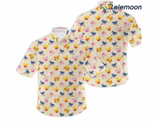 Pooh And Friends Mouse Ears Hawaiian Shirt $34.95