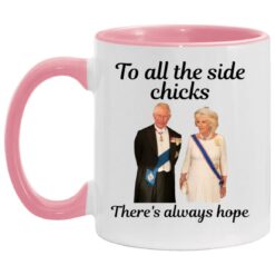 King Charles III & Camilla Coronation Side Chicks Mug $15.95