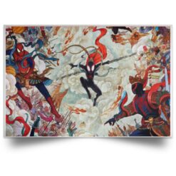 New Spider Man Across the Spider Verse Chinese Poster, Canvas $27.99