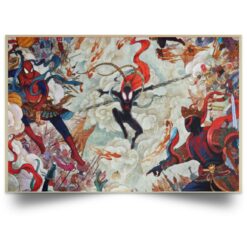 New Spider Man Across the Spider Verse Chinese Poster, Canvas $27.99