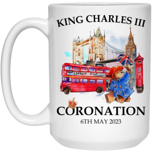 King Charles III Coronation 6th May 2023 Mug $16.95