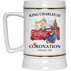 King Charles III Coronation 6th May 2023 Mug $16.95