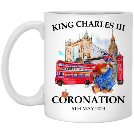 King Charles III Coronation 6th May 2023 Mug $16.95