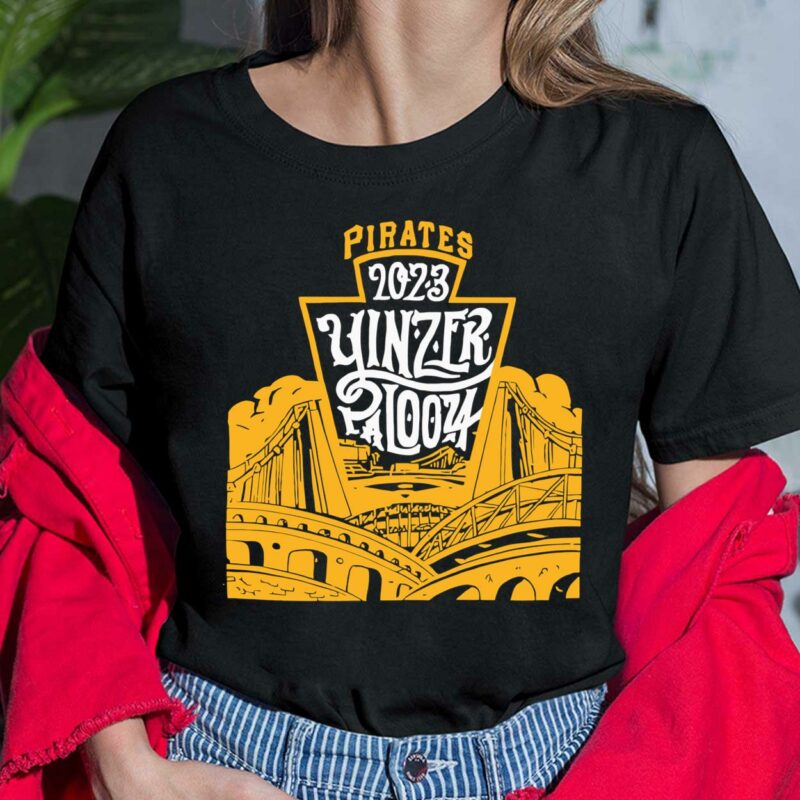 2023 Pittsburgh Pirates Yinzerpalooza Shirt Hoodie Sweatshirt Women Tee Lelemoon