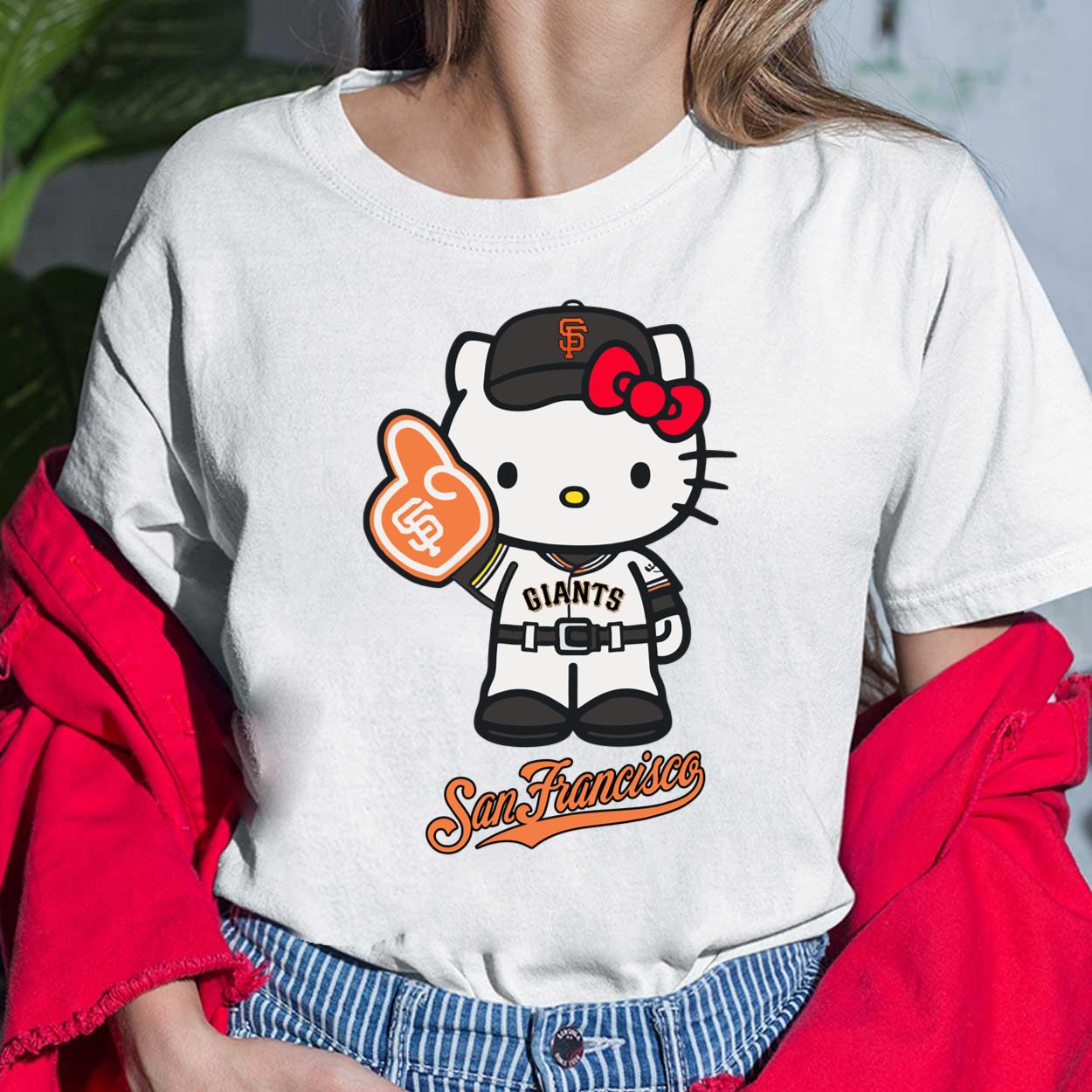 2023 San Francisco Giants Hello Kitty Giants Shirt, Hoodie, Sweatshirt,  Women Tee - Lelemoon