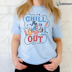 4th Of July Buey Chill The Out Fireworks Shirt