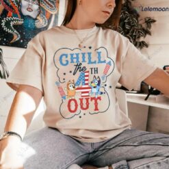 4th Of July Buey Chill The Out Fireworks Shirt $19.95