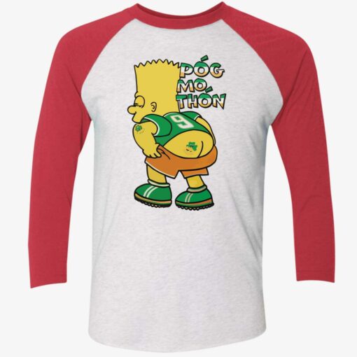 Bart Simpson Pog Mo Thon Shirt